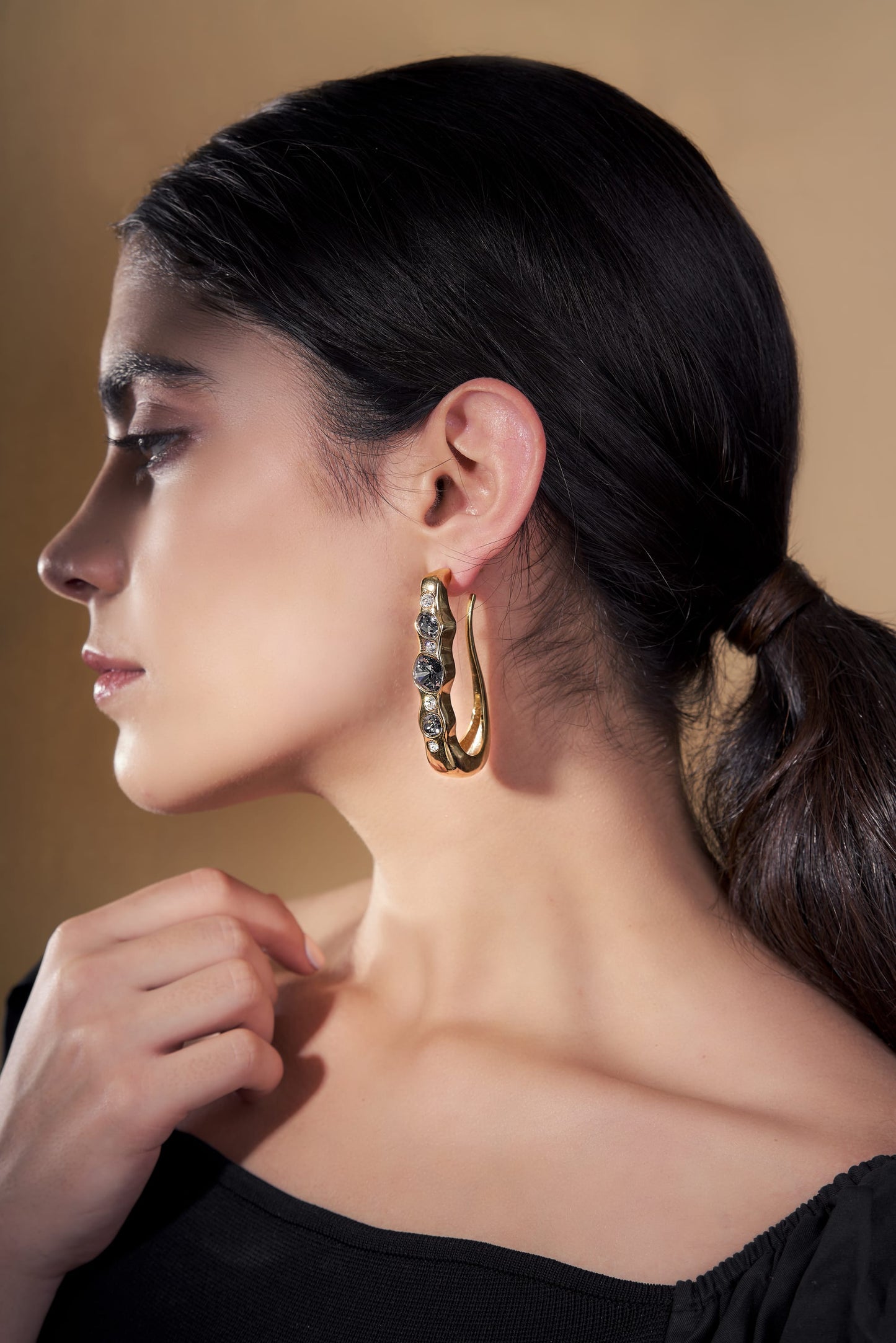 Caira Hoop Earrings