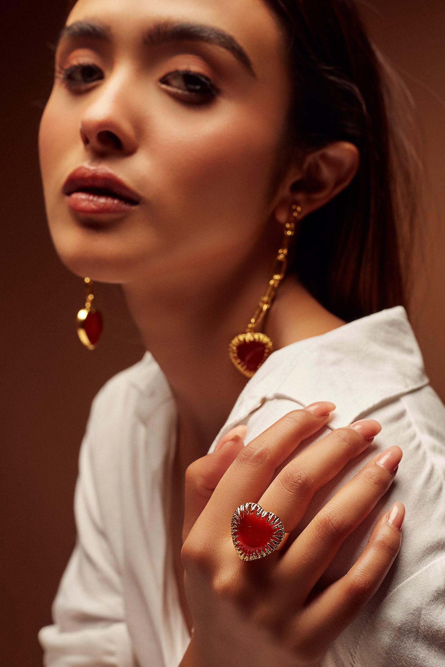 RICHA CHADHA IN HEART RING