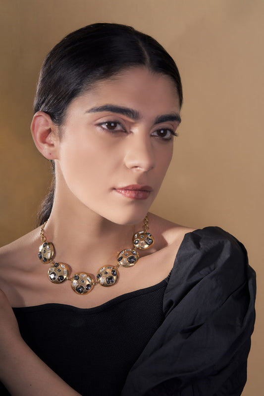 Thea Crystal Neckpiece