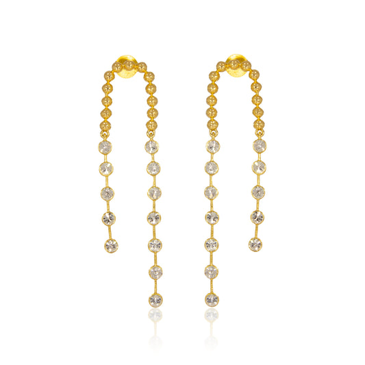 U Shaped Dangler Earrings