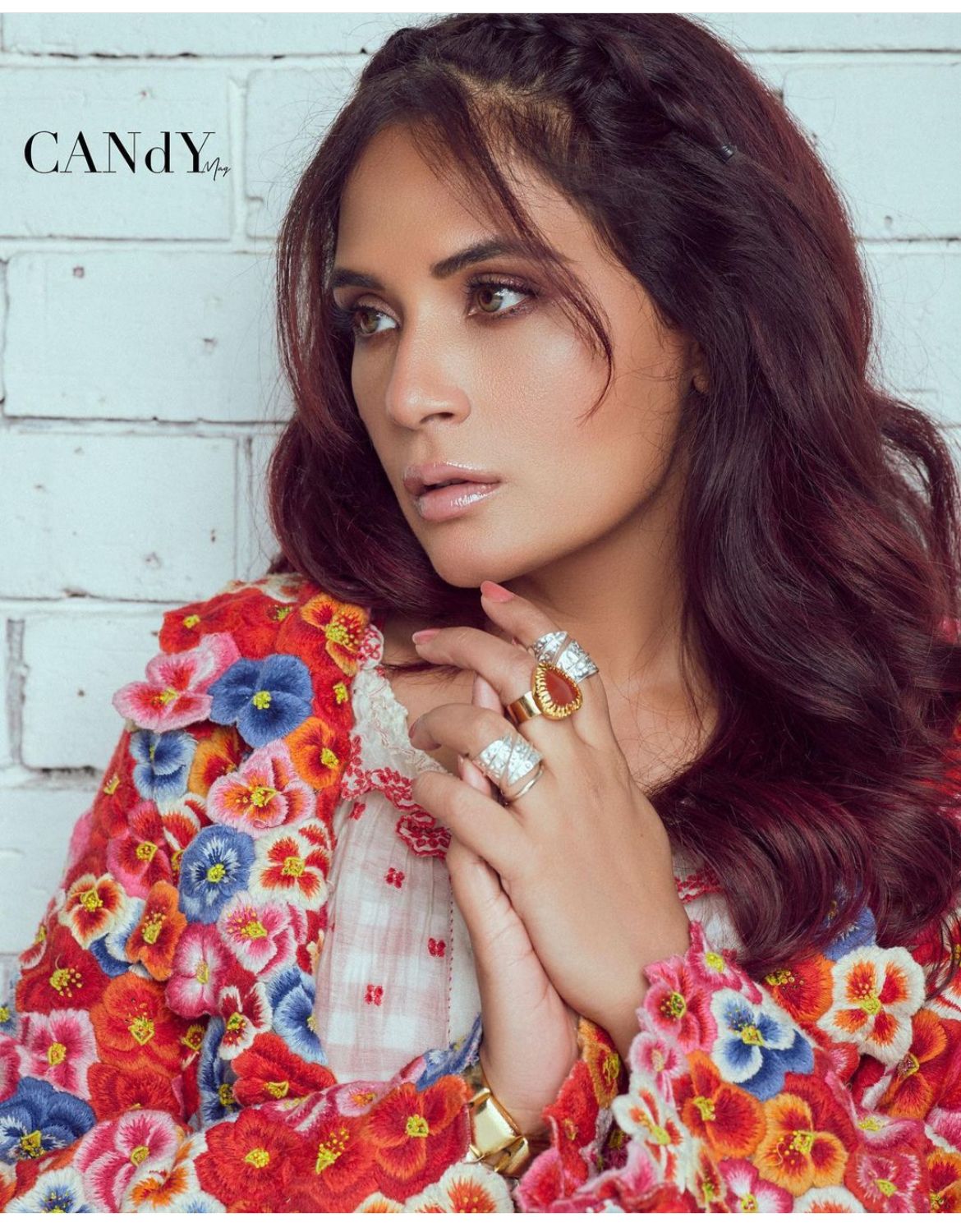 RICHA CHADHA IN HEART RING