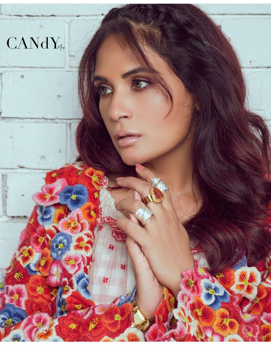 RICHA CHADHA IN HEART RING