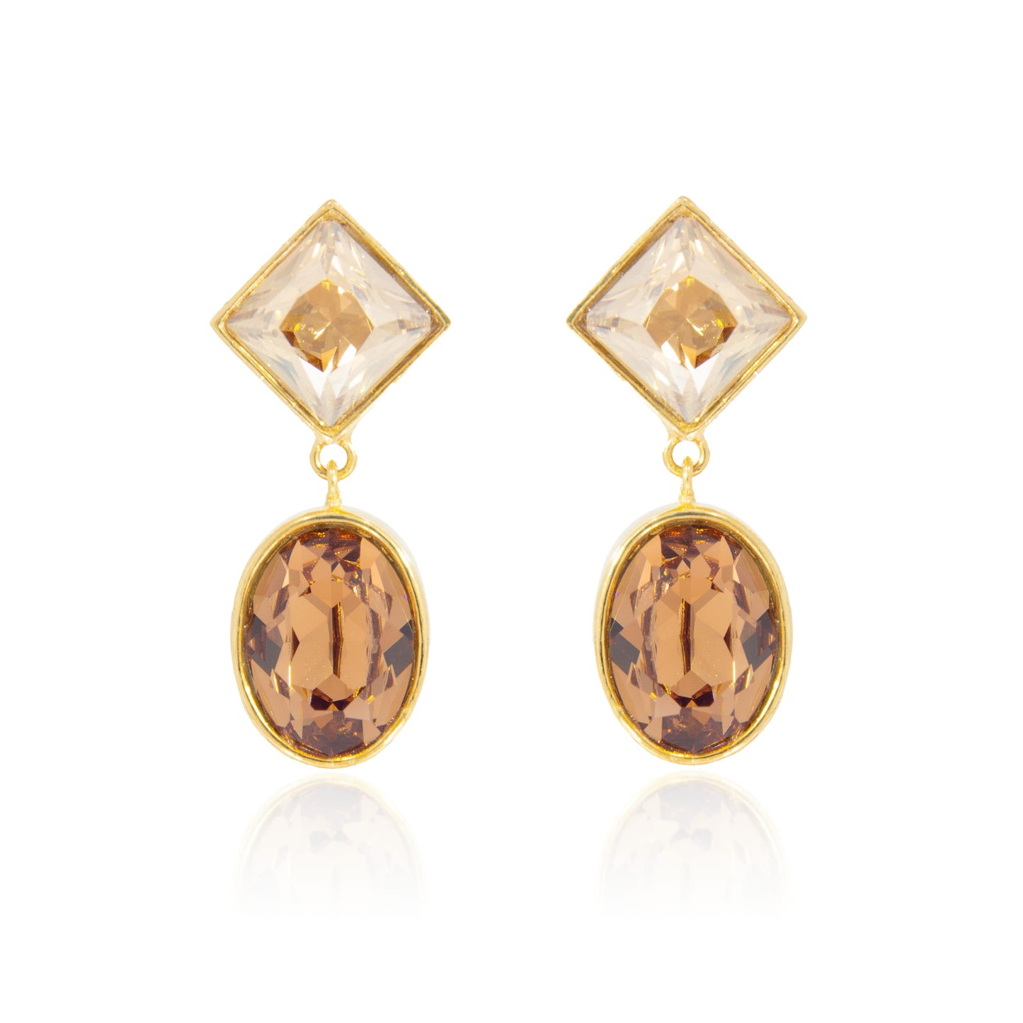 Crystal Dangler Earrings