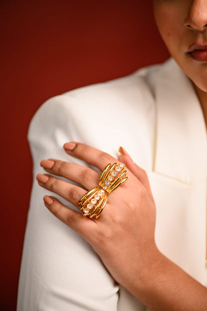 Meera Statement Ring
