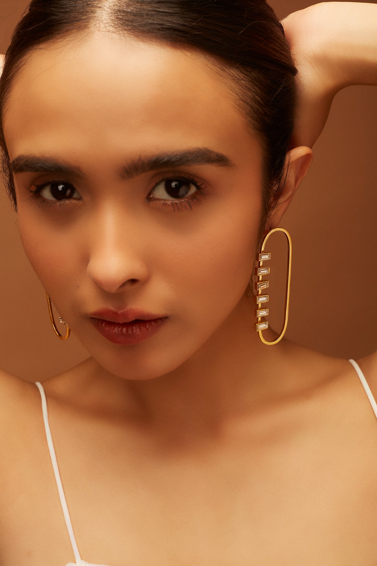 One Way Long Earrings