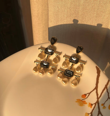 Passion Modern Chandelier Dangler Earrings