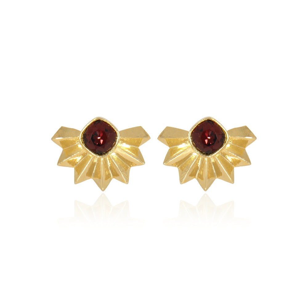 Peacok Stud Earrings